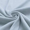 Tessuto Jersey Di Cotone Costine Blu Acciaio - (Jersey Tessuti)