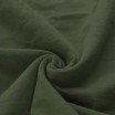 Tissu Coton Lavé Armée Verte - (Tissus Deco)