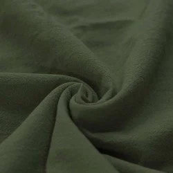 Tessuto Di Cotone Lavato Verde Militare Tessuto Di Cotone Lavato Verde Militare