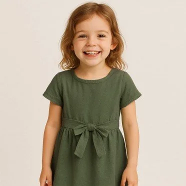 Washed Cotton Fabric Army Green - (Deco Fabrics)