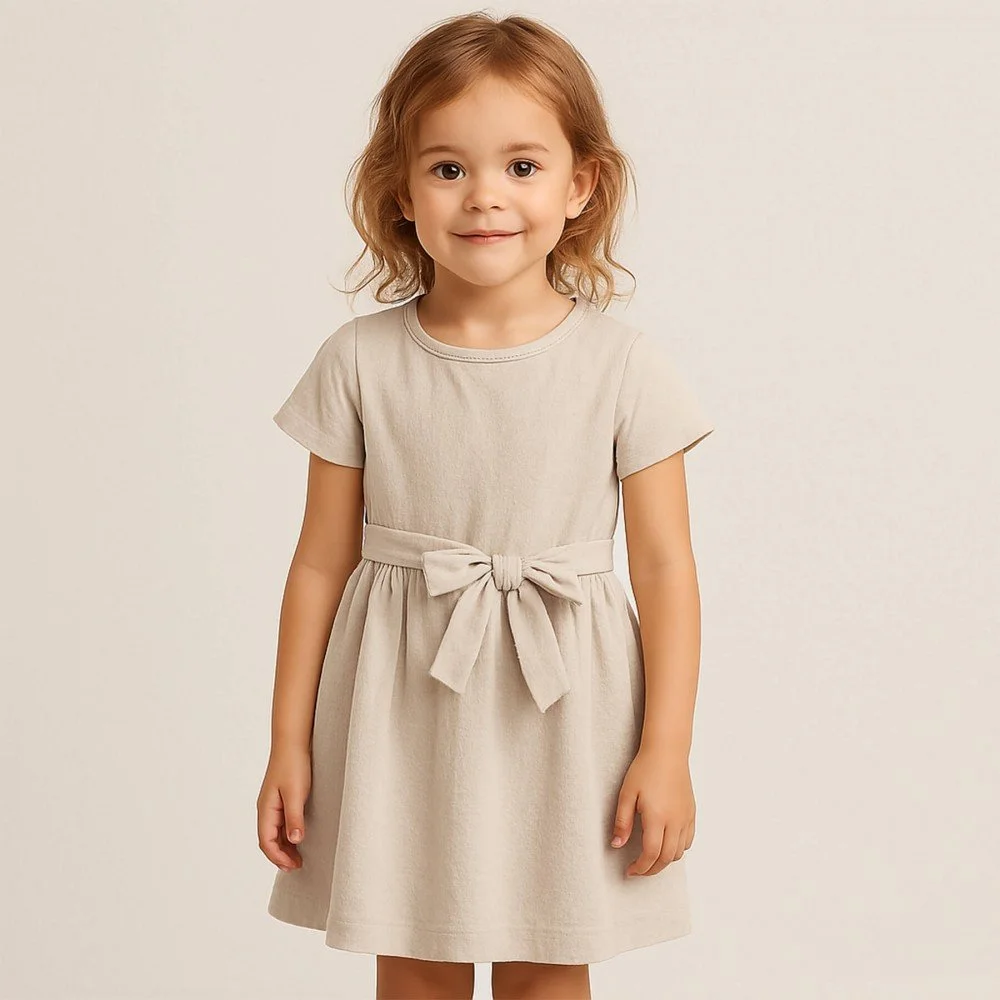 Baumwollstoff Vorgewaschen Hell Beige - (Dekostoffe)