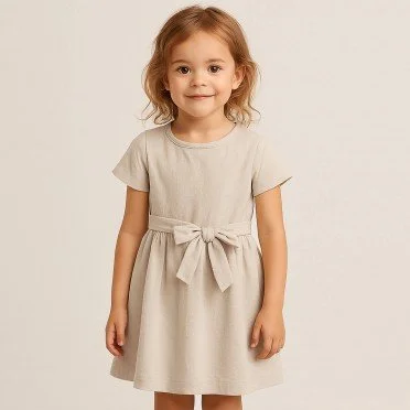 Baumwollstoff Vorgewaschen Hell Beige - (Dekostoffe)