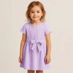 Baumwollstoff Vorgewaschen Pastell Flieder