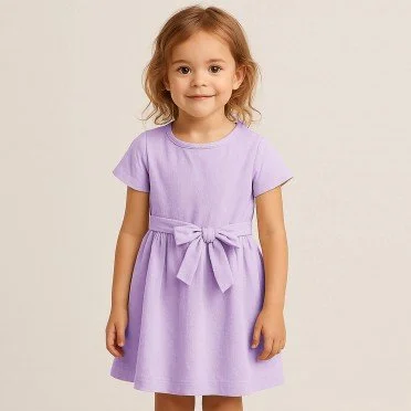 Washed Cotton Fabric Pastel Lilac - (Deco Fabrics)
