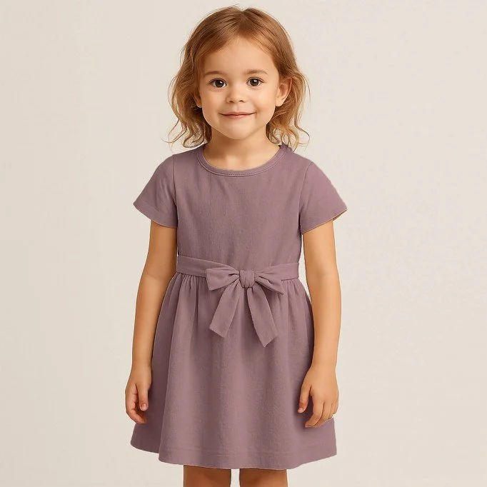 Washed Cotton Fabric Old Mauve - (Deco Fabrics)