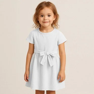 Gewassen Katoenen Stof Wit - (Decoratiestoffen)