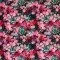 Tissu Jersey Bambou Impression Numérique - Branches Fleuries - (Tissu Jersey Imprimé )