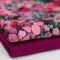 Tissu Jersey Bambou Impression Numérique - Branches Fleuries - (Tissu Jersey Imprimé )