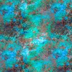 Digital Print Bamboo Jersey - Emerald Stone