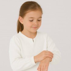 Cashmere Touch Jersey Stof Ecru Cashmere Touch Jersey Stof Ecru