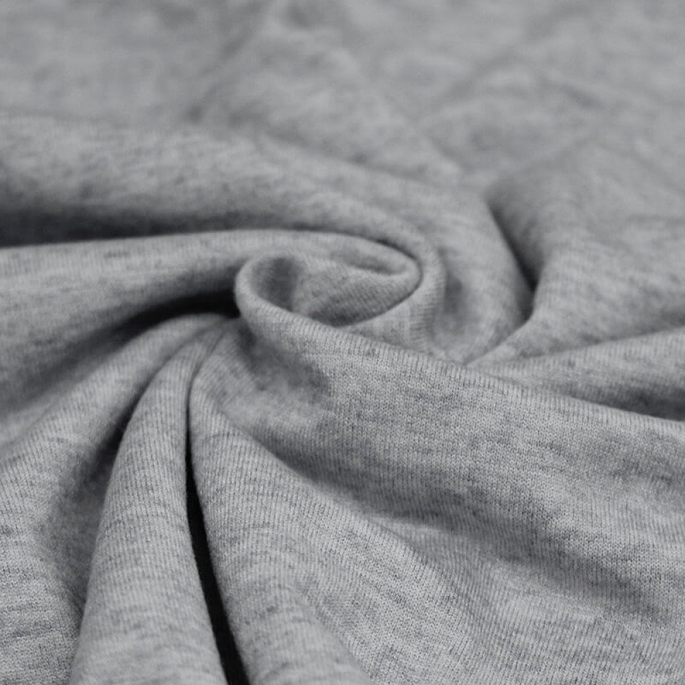 Cashmere Touch Jersey Fabric Grey Melange Cashmere Touch Jersey Fabric Grey Melange - (Jersey Fabrics)