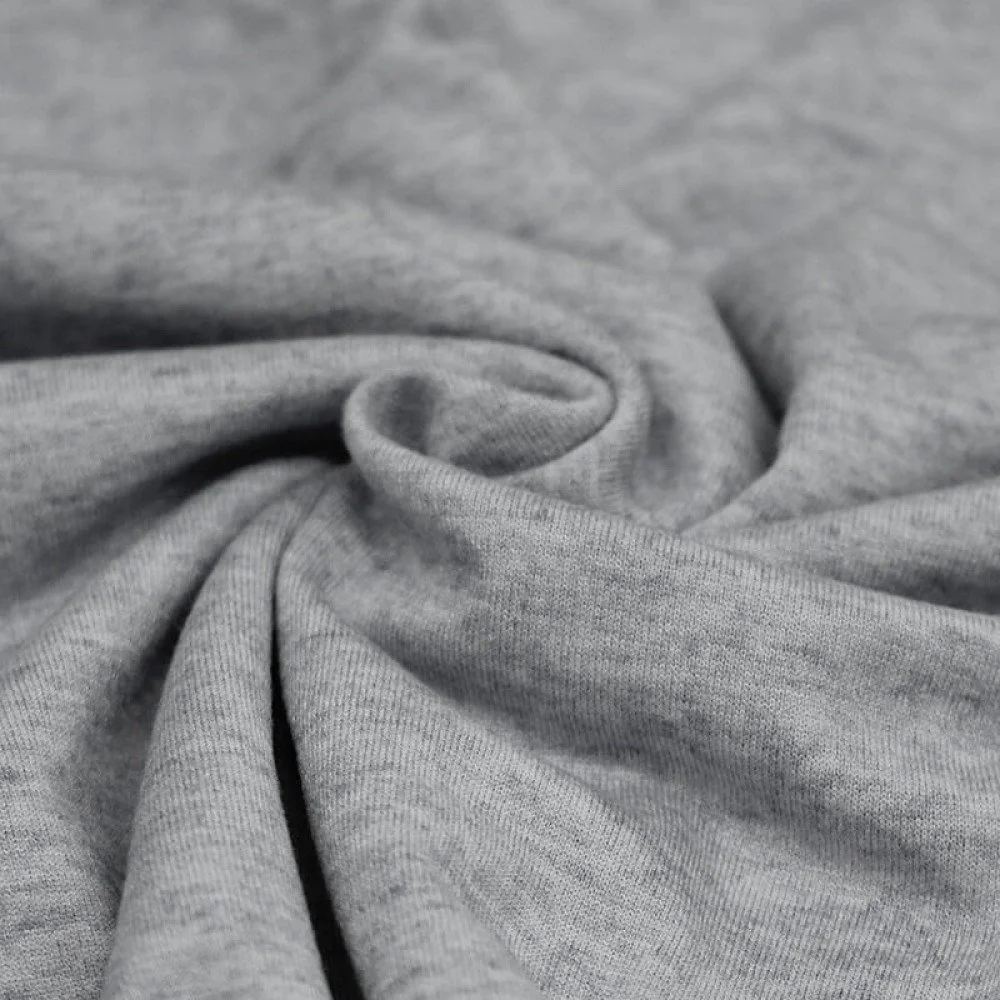 Cashmere Touch Jersey Fabric Grey Melange Cashmere Touch Jersey Fabric Grey Melange