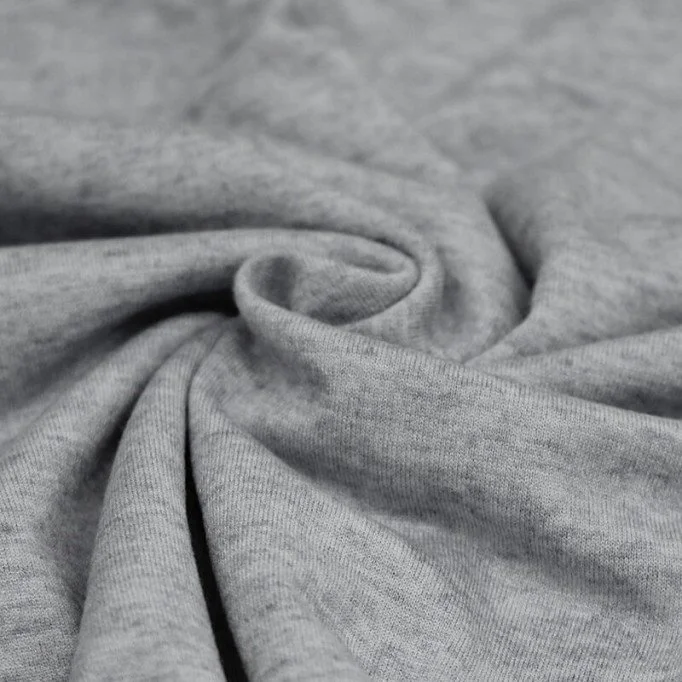 Cashmere Touch Jersey Fabric Grey Melange - (Jersey Fabrics)