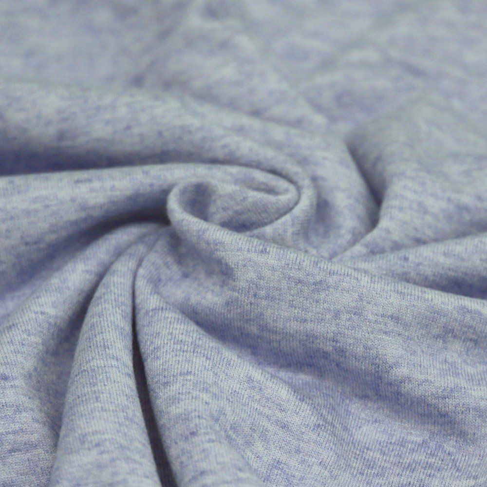 Cashmere Touch Jersey Fabric Light Jeans Melange