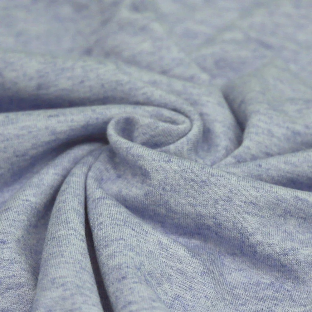 Cashmere Touch Jersey Fabric Light Jeans Melange