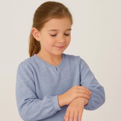 Cashmere Touch Jersey Fabric Light Jeans Melange Cashmere Touch Jersey Fabric Light Jeans Melange