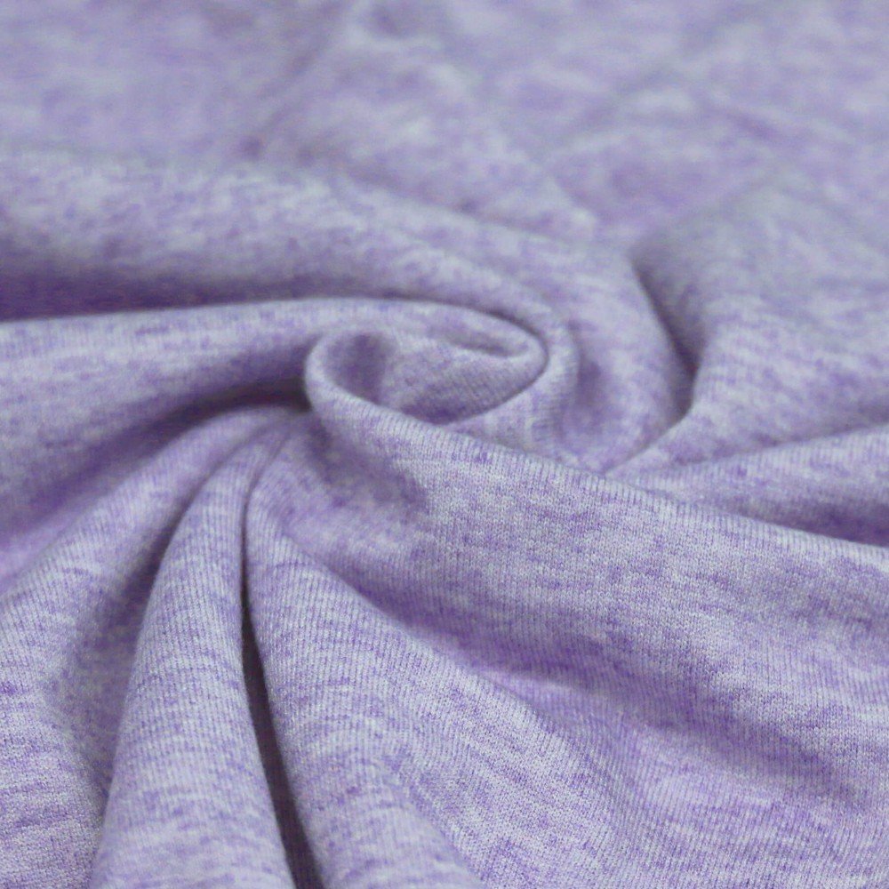 Cashmere Touch Jersey Fabric Lilac Melange Cashmere Touch Jersey Fabric Lilac Melange
