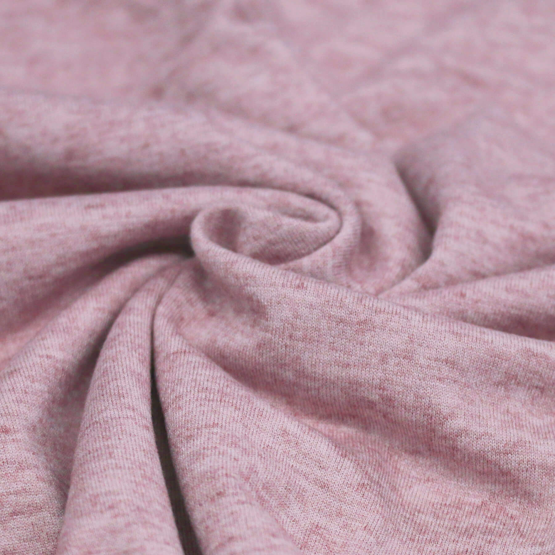 Cashmere Touch Jersey Stof Oud Roze Melange