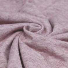 Cashmere Touch Jersey Fabric Old Pink Melange