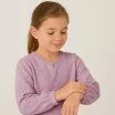 Cashmere Touch Strikstof Gammel Pink Melange - (Jerseystoffer)