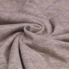 Cashmere Touch Jersey Fabric Taupe Melange Cashmere Touch Jersey Fabric Taupe Melange