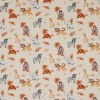 Jersey Cotton Fabric Digital Print - African Animals