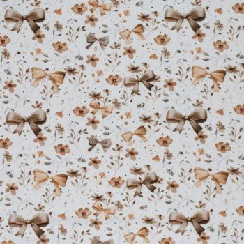 Baumwolljersey Digital - Fliege Blume