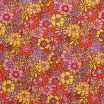 Bomuldjersey Digital Print - Hippieblomst Lilla Sennep Bomuldjersey Digital Print - Hippieblomst Lilla Sennep - (Bomuldjersey Digitaltryk)