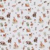 Bomuldjersey Digital Print - Natur Dyr Bomuldjersey Digital Print - Natur Dyr - (Bomuldjersey Digitaltryk)