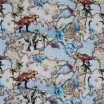 Jersey Cotton Fabric Digital Print - World Dino Light Jersey Cotton Fabric Digital Print - World Dino Light - (Jersey Cotton Fabric Digital Print)