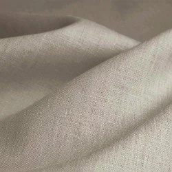 Tessuto Lino Beige Scuro