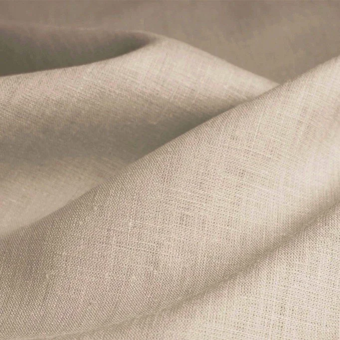 Hørstof Vasket (Enzymwashed) Mørk Beige - (Hørstof Enzymwashed)