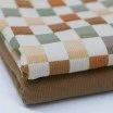 Rippstrick Jersey Stoff - Blöcke 25mm Olive Braun Rippstrick Jersey Stoff - Blöcke 25mm Olive Braun - (Jersey Stoffe)
