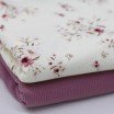 Rib Jersey Stof - Kersenbloesem Oud Lila Rib Jersey Stof - Kersenbloesem Oud Lila - (Jersey Stoffen)