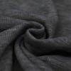 Tissu Maille Tricot Angora Gris Foncé Melange