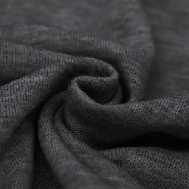 Angora Jersey Stof Donker Grijs Melange
