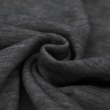 Angora Strikstof Mørkegrå Melange Angora Strikstof Mørkegrå Melange - (Fashion Stoffer)