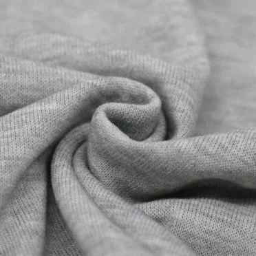 Angora Strikstof Lysegrå Melange - (Fashion Stoffer)