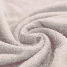 Angora Jersey Stof Steen Beige