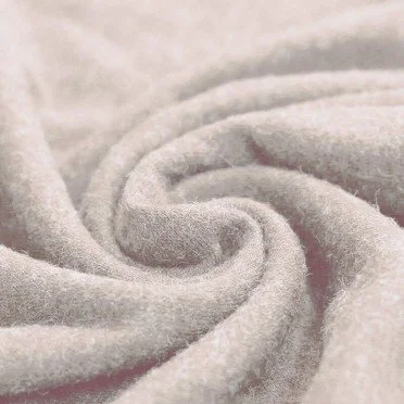 Angora Jersey Stof Steen Beige - (Modestoffen)