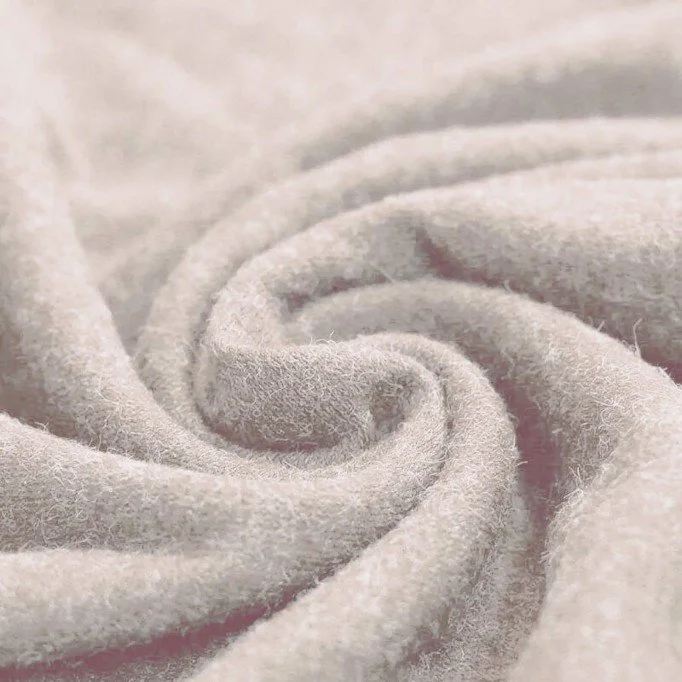 Angora Strikstof Stenbeige - (Fashion Stoffer)