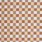 Jersey Di Cotone Stampa Digitale - Blocchi 25mm Marrone Beige - (Jersey Di Cotone Digitale Stampata)