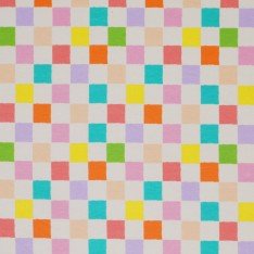 Baumwolljersey Digital - Blöcke 25mm Orange Flieder