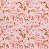 Jersey Cotton Fabric Digital Print - Dusty Pink Rose Flower 