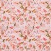 Baumwolljersey Digital - Dusty Rosa Rose Blume Baumwolljersey Digital - Dusty Rosa Rose Blume - (Baumwolljersey Digitaldruck)