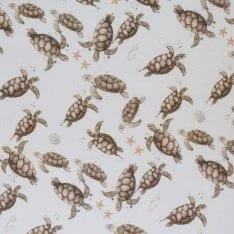 Baumwolljersey Digital - Schildkrötenmeer