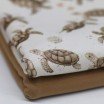 Dzianina Bawełniana Druk Cyfrowy - Morze Żółwi Dzianina Bawełniana Druk Cyfrowy - Morze Żółwi Dzianina Jersey Bawełna Druk Cyfrowy
