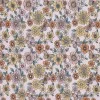 Jersey Cotton Fabric Digital Print - Pastel Butterfly Flower