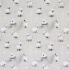 Jersey Cotton Fabric Digital Print - Sheep Beige