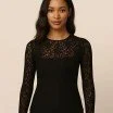 Lace Fabric Stretch Black - (Lace Fabric)